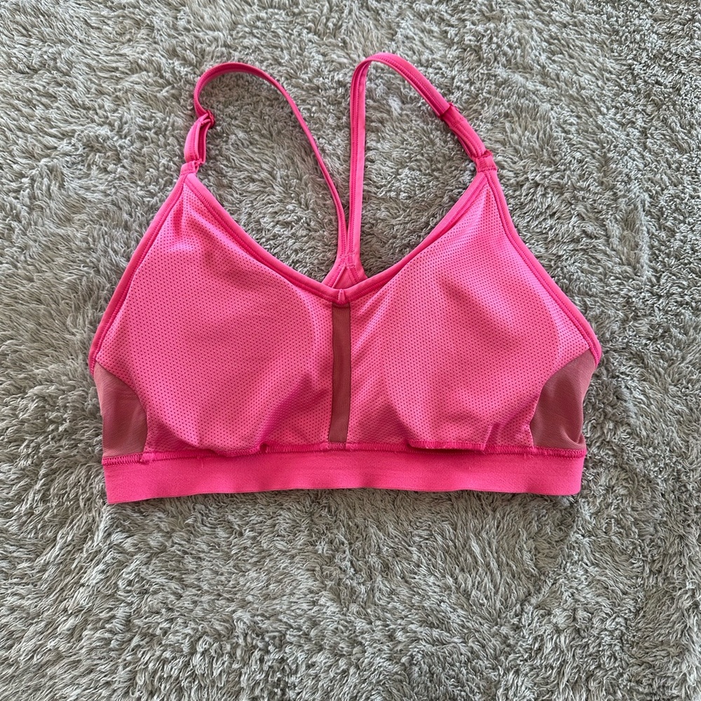 Nike Women's Vibrant Pink Sports Bra - Picture 4 of 5